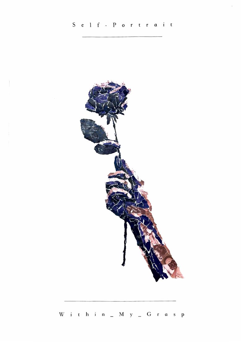 Within My Grasp 玫瑰拼貼設計